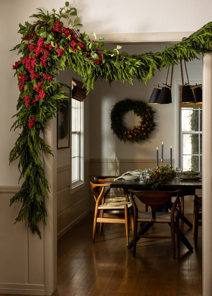 72" Faux Cedar Garland🌲